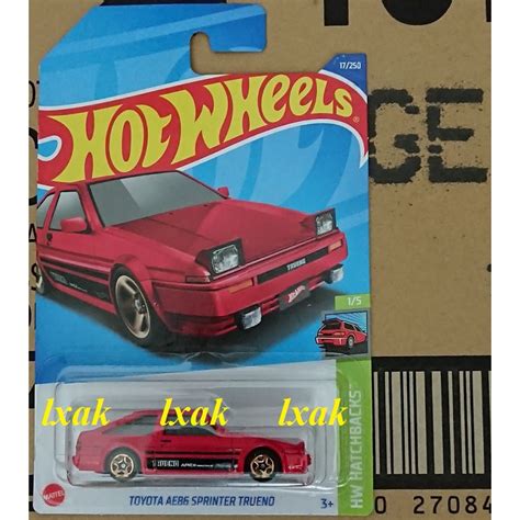 Hot Wheels Toyota Ae Sprinter Trueno Hw Hatchbacks Series F Case Nd Color