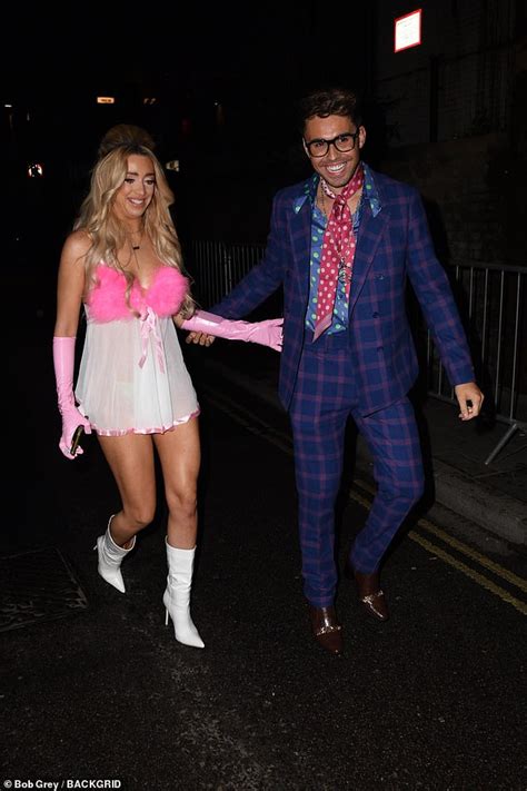 Maya Jama Goes Blonde And Slips Into A Skintight Jumpsuit As X Men S Storm Paloma Faith Sizzles