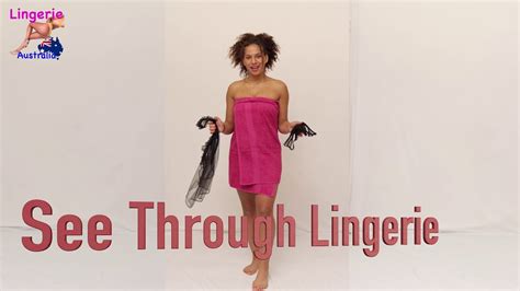 See Through Sexy Lingerie Try On 18 YouTube