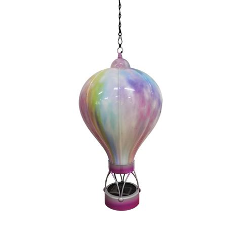 Hot Air Balloon Solar Lantern Etsy