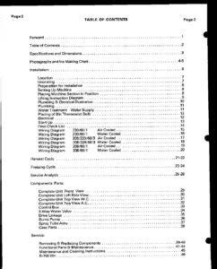 Scotsman SM1005 Service Manual – Refrigeration Mechanics