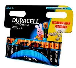 DURACELL TURBO MAX LR03 BL12