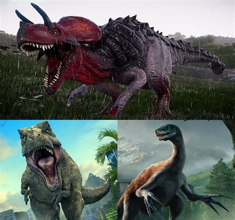 Rexy And Therizino Vs Ultimasaurus By Mnstrfrc On Deviantart