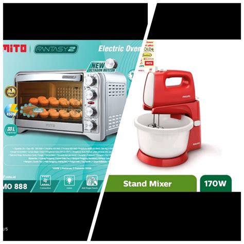 Oven Mito Fantasy Dan Mixer Philips Kitchen Appliances Di Carousell