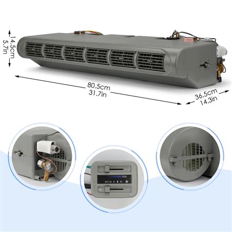 Rv F V V Automotive Electric A C Large Evaporator Kit Suitable