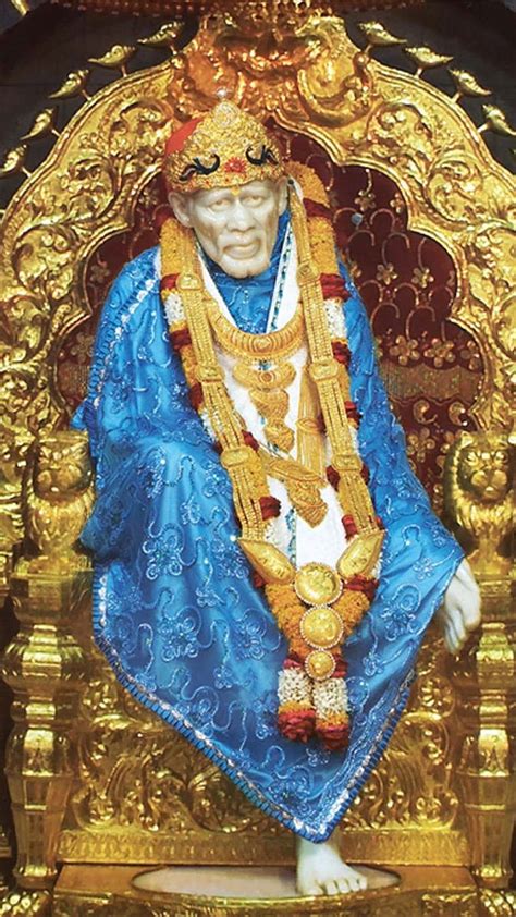 Sai Baba Temple Murti Hd Phone Wallpaper Pxfuel