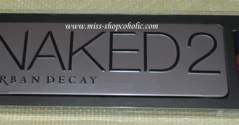 Miss Shopcoholic Urban Decay Naked Photos And Swatches