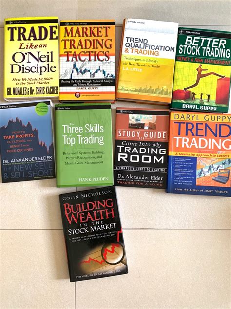 Wiley Trading Series Books Stock Share Investment Market Skills