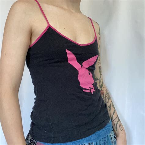 Hot Pink Playboy Bunny Tank Brand Is Playboy Depop