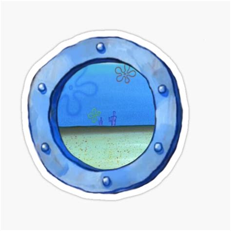 Bikini Bottom Window Sticker For Sale By Aliciab Redbubble