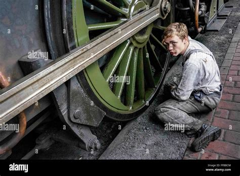 Train Wheel Spokes Rails Hi Res Stock Photography And Images Alamy