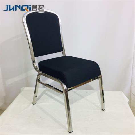 Stackable Stainless Steel Chair Restaurant Dining Chair Hotel Luxury