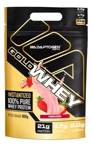 Suplemento En Polvo Adaptogen Science Food Gold Whey 100 Proteico Con