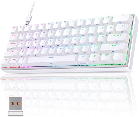 Kemove Snowfox Dk Wireless Mechanical Keyboard G Type C Bluetooth Keyboard Hot Swappable