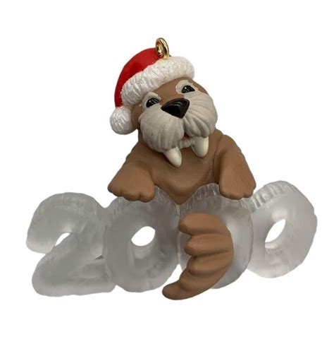 A Cool Decade Walrus 1 In The Series 2000 Hallmark Keepsake Ornament