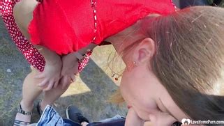 Quick Blowjob During An Outdoor Hiking Trip Porn Movies Movs