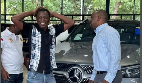 Alick Macheso Bows Down In Joy As He Collects His New Car From Wicknell