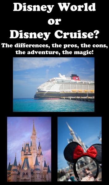 Walt Disney World Vs Disney Cruise Pros Cons Adventure And Magic