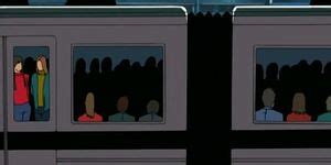 PUBLIC FUCK IN THE SUBWAY TRAIN HENTAI CARTOON Tnaflix