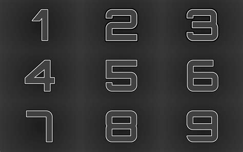 Numbers Wallpapers Wallpaper Cave