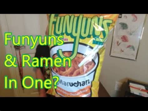 Funyuns Hot Spicy Chicken Ramen Review Youtube