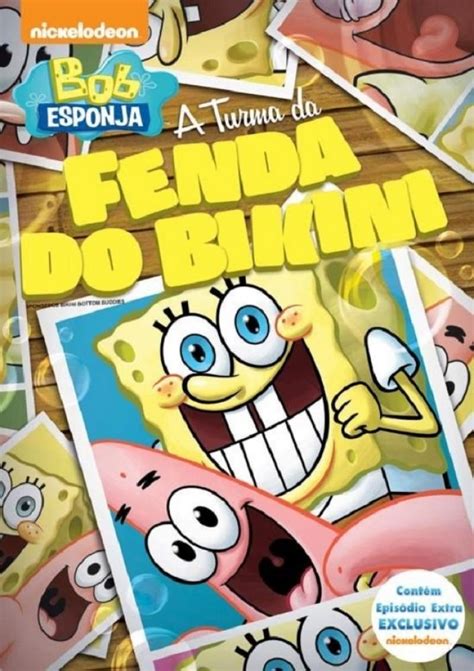 Bob Esponja A Turma Da Fenda Do Bikini Dvd Infantil Multisom
