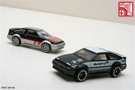 MINICARS Hot Wheels X JNC Toyota AE Corolla Japanese Nostalgic Car