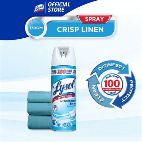 Lysol Disinfectant Spray Crisp Linen G Lazada Ph