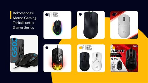 Rekomendasi Mouse Gaming Terbaik Untuk Gamer Serius