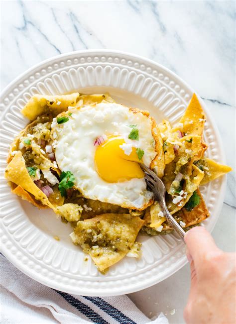 Authentic Breakfast Chilaquiles Recipe | Dandk Organizer