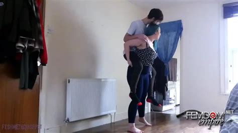 Femdom Empire Fishnet Housepet Carrying Charlie Hardcore Dominatrix Video