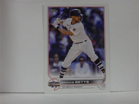 Topps Update Series All Star Game Mookie Betts Asg Ebay