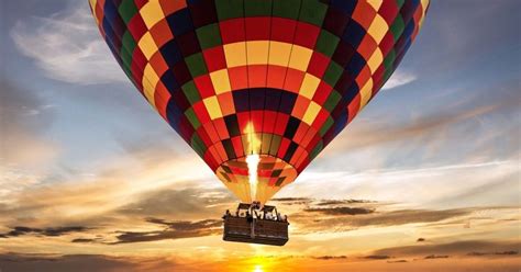 Hot Air Balloons At Sunrise