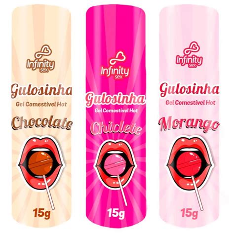 Gulosinha Gel Comestível HOT g Chocolate Eh Fogo
