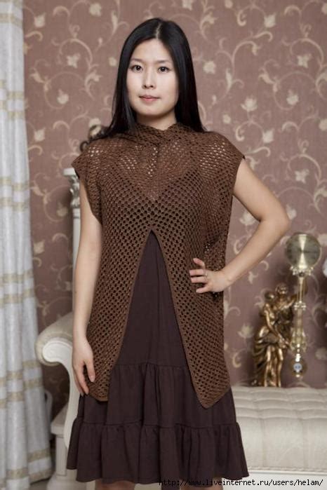 Сетчатая накидка шоколадного цвета. Обсуждение на LiveInternet ...