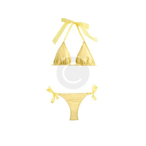 Yellow Bikini Set Chivalry