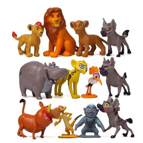 Набор фигурок "Король Лев" и "Хранители" Lion King. 12шт купить на OZON ...