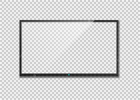 Экран телевизора 4k макет экрана устройства lcd или светодиодный экран ...