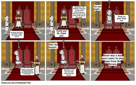The Sword Of Damocles Storyboard By 662fa350