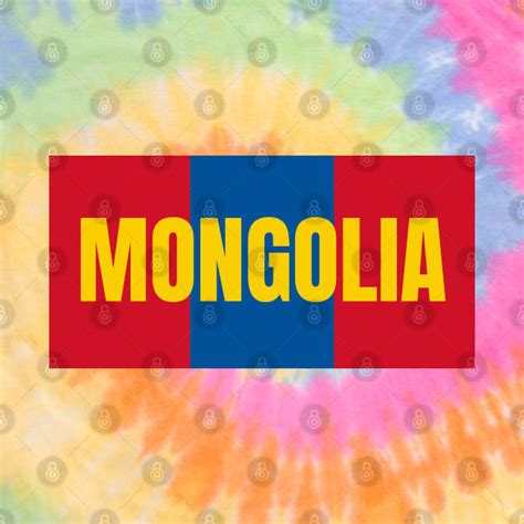 Mongolia Flag Colors Mongolia T Shirt Teepublic
