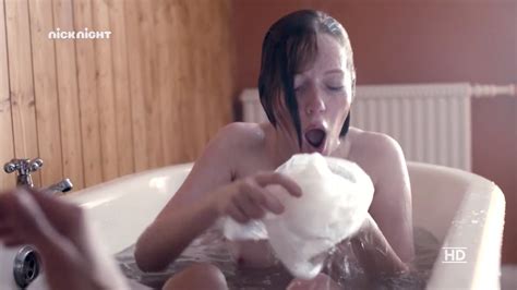 Naked Charlotte Spencer In Glue