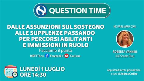 Dalle Assunzioni Sul Sostegno Alle Supplenze Passando Per Percorsi