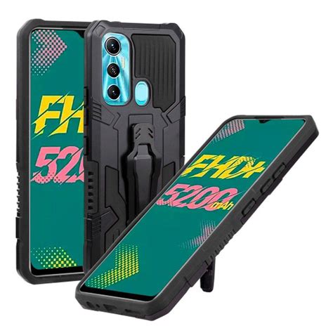 Capa Case Capinha Clip Gshield para Infinix Hot X Proteção Suporte e Presilha