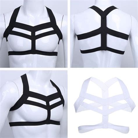 Chest Body Strap Mount Harness Elastic Adjustable Belt Men S Lingerie Costume Ebay Artofit