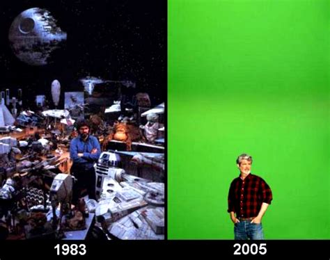 Scheme 9 George Lucas Then And Now