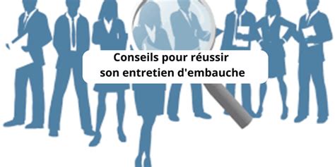 Conseils Pour R Ussir Son Entretien D Embauche