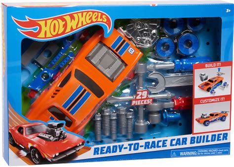 Hot Wheels Ready To Race Orange Car Builder Tates Toys Australia The Best Toys At Great Prices