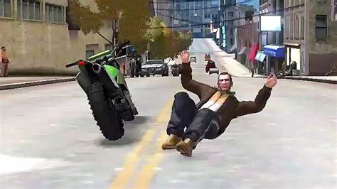 Brutal Motorcycle Crashes Ragdolls GTA IV Euphoria Physics Ep 23