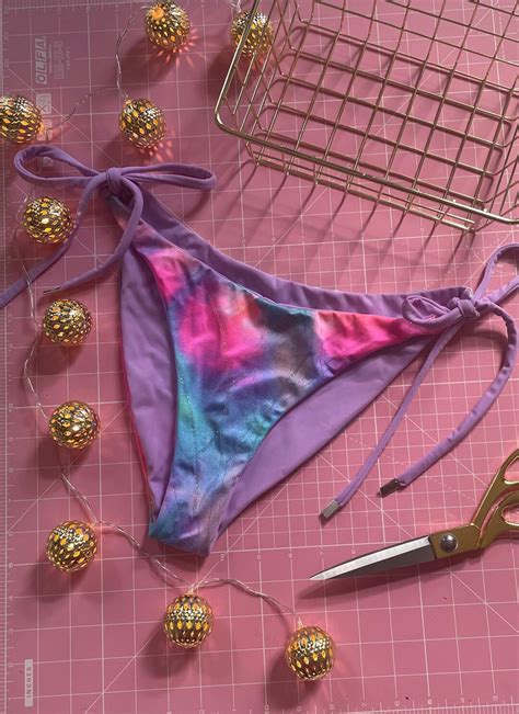 Patrón de costura de braguitas de bikini reversibles en PDF Descargar fácil para principiantes