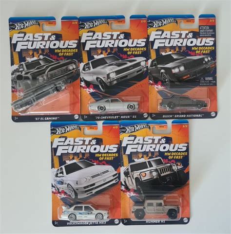 Hot Wheels Premium Fast Furious Komplett Set Hnr Jetta Neu Und Originalverpackt In